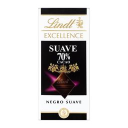 Chocolate negro LINDT Excellence suave 70% cacao tableta 100 g