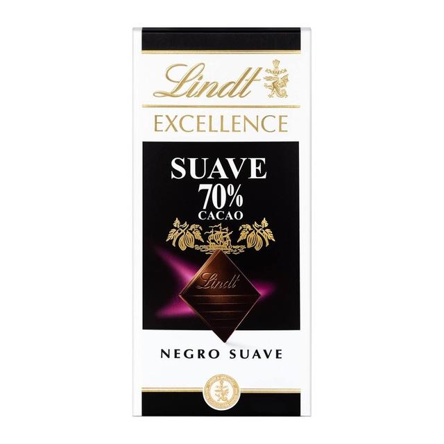 Chocolate negro LINDT Excellence suave 70% cacao tableta 100 g