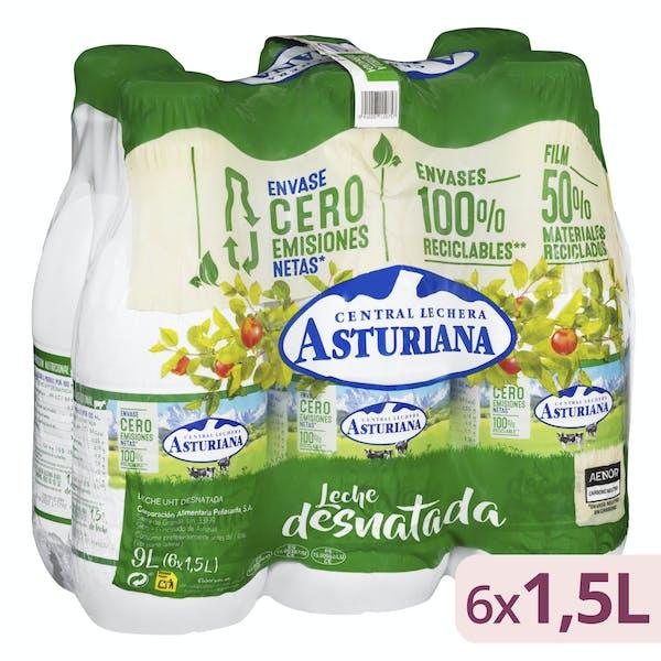 Leche desnatada Asturiana