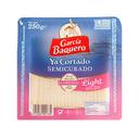 Queso semicurado light ya cortado García Baquero cuña 250 g