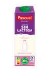 Leche sin lactosa Pascual 1l desnatada