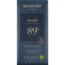 Chocolate negro ecológico 89% cacao origen brasil, tableta 100 g