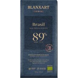 Chocolate negro ecológico 89% cacao origen brasil, tableta 100 g