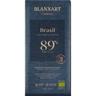 Chocolate negro ecológico 89% cacao origen brasil, tableta 100 g