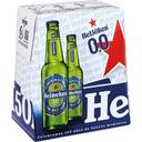 Cerveza Heineken Lager 0,0 sin alcohol pack 6 botellas 25 cl