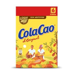 Cacao soluble COLA CAO estuche sobres 6x18 g