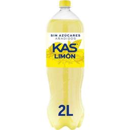 Refresco de limón sin azúcar añadido kas, botella 2 litros