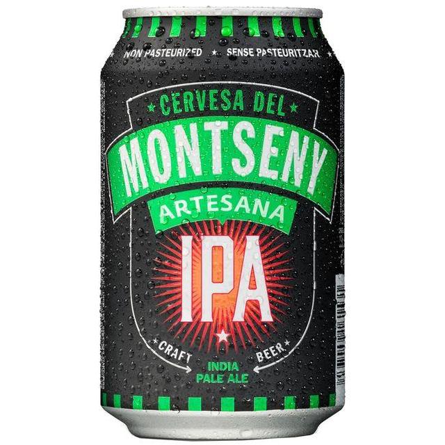 Cerveza ipa montseny lata 33cl