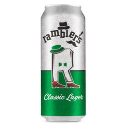 Cerveza lager Ramblers de Dia lata 50 cl