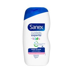 SANEX Cuidado experto kids Gel de ducha y espuma de baño, para todo tipo de peiels 475 ml