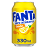 Refresco limón Fanta lata 33cl zero