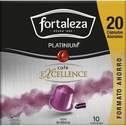 Café excellence compatible nespresso fortaleza, caja 20 uds