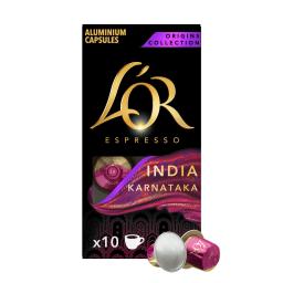 Café India en cápsulas L'Or Espresso compatible con Nespresso 10 ud