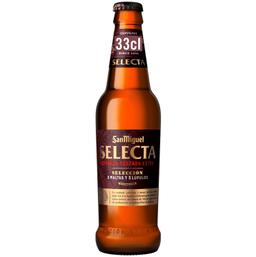 Cerveza tostada extra San Miguel Selecta botella 33 cl