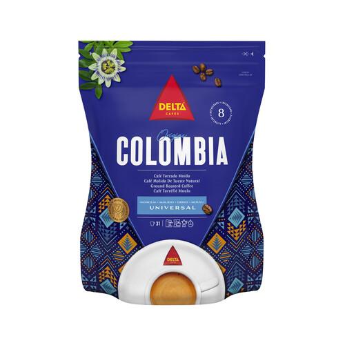 DELTA Café molido de tueste natural, origen Colombia 220 g