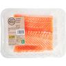 Corte de salmón eroski natur ggn, bandeja 600 g