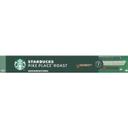 Café pike place compatible nespresso starbucks, caja 10 uds