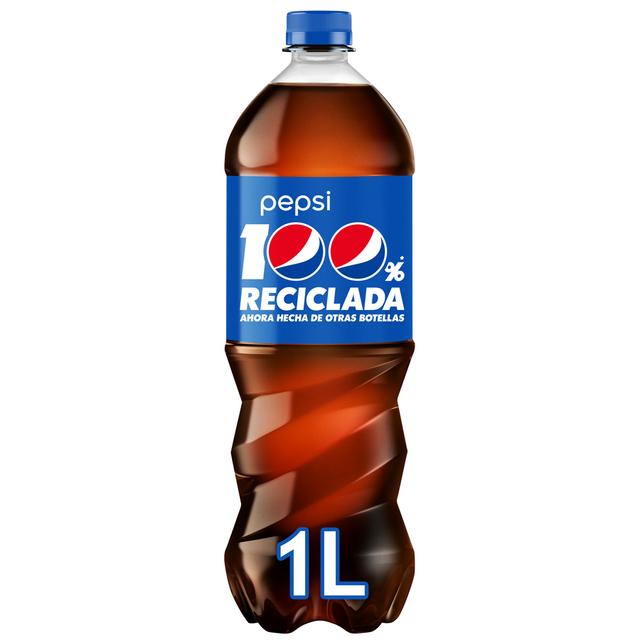 PEPSI Refresco de cola botella de 1 L