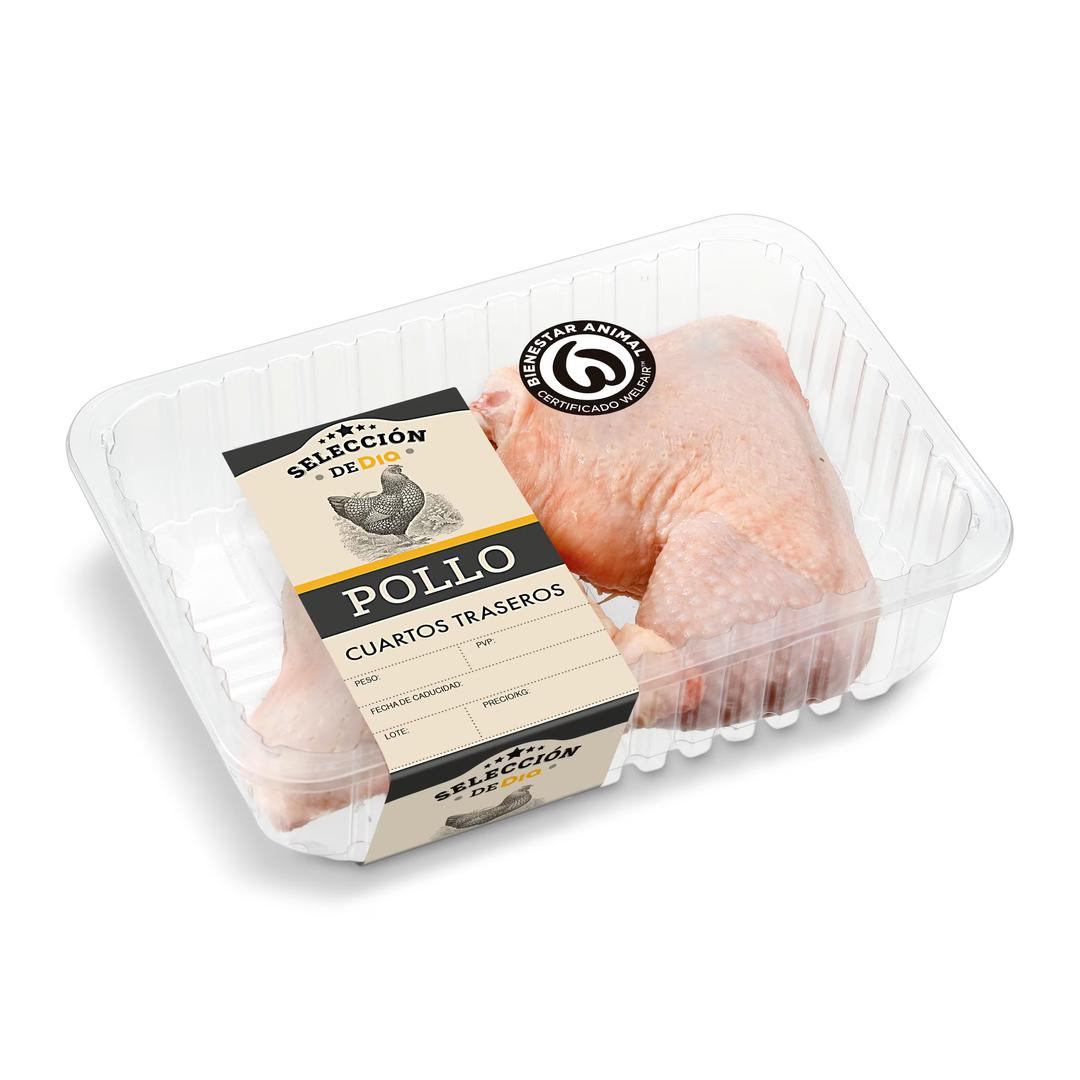 Cuarto trasero de pollo