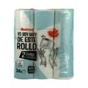 PRODUCTO ALCAMPO Papel higiénico compacto de doble capa con certificado Ecolabel 24 uds