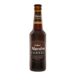 Cerveza Mahou Maestra Dunkel lager oscura botella 33 cl