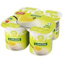 Yogur sabor  limón Carrefour Classic' pack de 4 unidades de 125 g