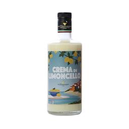 DEL MEDITERRANEO Crema de licor de Limoncello botella 70 cl