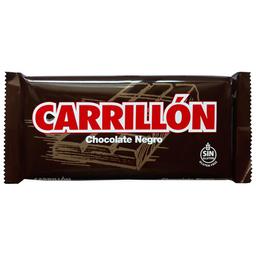 CARRILLÓN Chocolate negro elaborado sin gluten tableta de 100 g