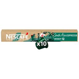 NESCAFÉ Farmers origins Café en cápsulas espresso South Asia I12, 10 uds