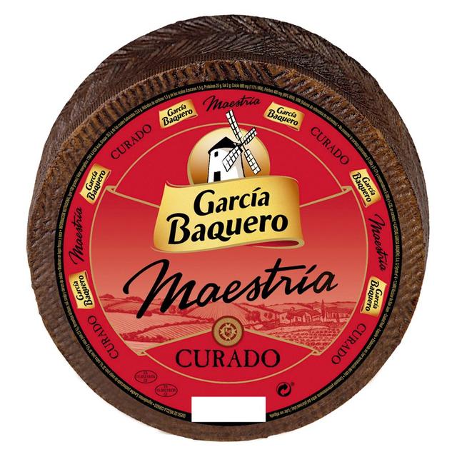 Queso curado GARCIA BAQUERO Maestría pieza grande kilo