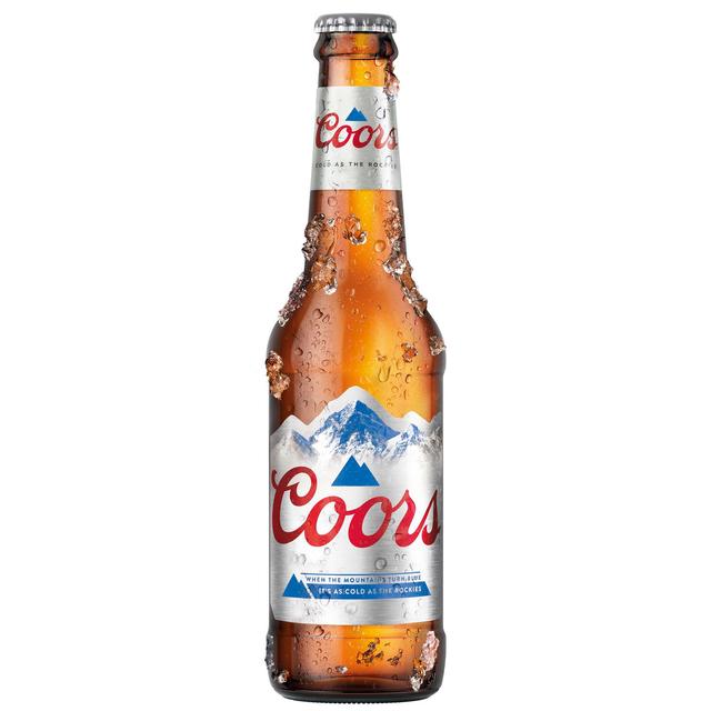 Cerveza Coors Lager Norteamericana botella 33 cl