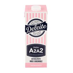 Leche desnatada DELEITE A2 brik 1 l