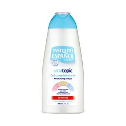 INSTITUTO ESPAÑOL Ultratopic Gel suave e hidratante para ducha o baño sin perfume 500 ml