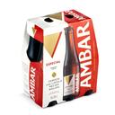 Cerveza especial ambar, pack 6x25 cl
