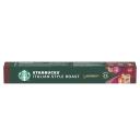 Café en cápsulas Italian Style Roast Starbucks Nespresso 10 ud