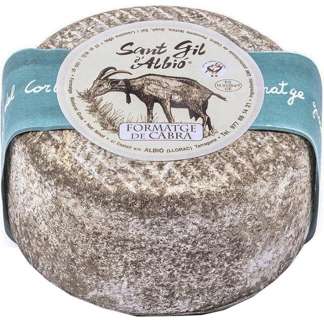 Queso semi curado de cabra sant gil d`albió, pieza aprox. 450 g