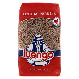 Lenteja pardina categoría extra Luengo 1 kg