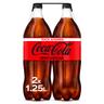 Coca Cola zero azúcar pack 2 botellas 1,25 l