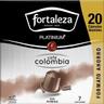 Café colombia platinium comp. nespresso fortaleza, caja 20 uds