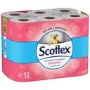 Papel higiénico SCOTTEX 12 rollos