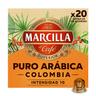 Café en cápsulas Colombia Marcilla compatible con Nespresso 20 ud