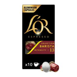 Café selección barista en cápsulas L'Or Espresso compatible con Nespresso 10 unidades de 5,2 g