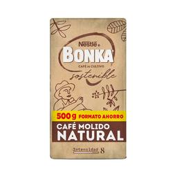 BONKA Café molido natural del Trópico 500 g