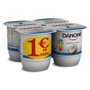 Yogur sabor coco Danone, pack de 4 unidades de 120 g