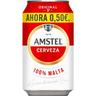 Cerveza amstel, lata 33 cl