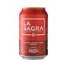 LA SAGRA Cerveza rubia Lager lata de 33 cl