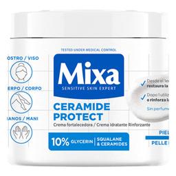 Crema fortalecedora ceramide protect para piel muy seca Mixa Sensitive Skin Expert 400 ml