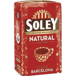 Café molido natural soley, paquete 250 g