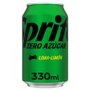 Refresco de lima sprite zero, lata 33 cl