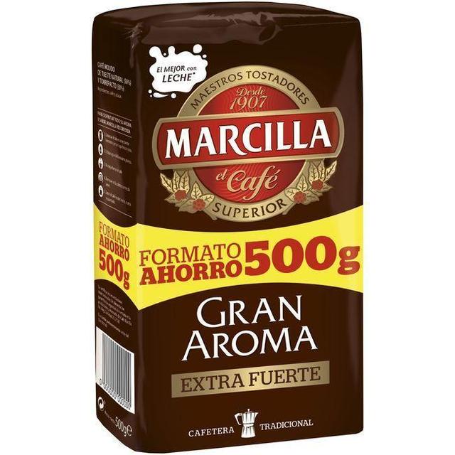Café molido extrafuerte Gran Aroma Marcilla 500 g